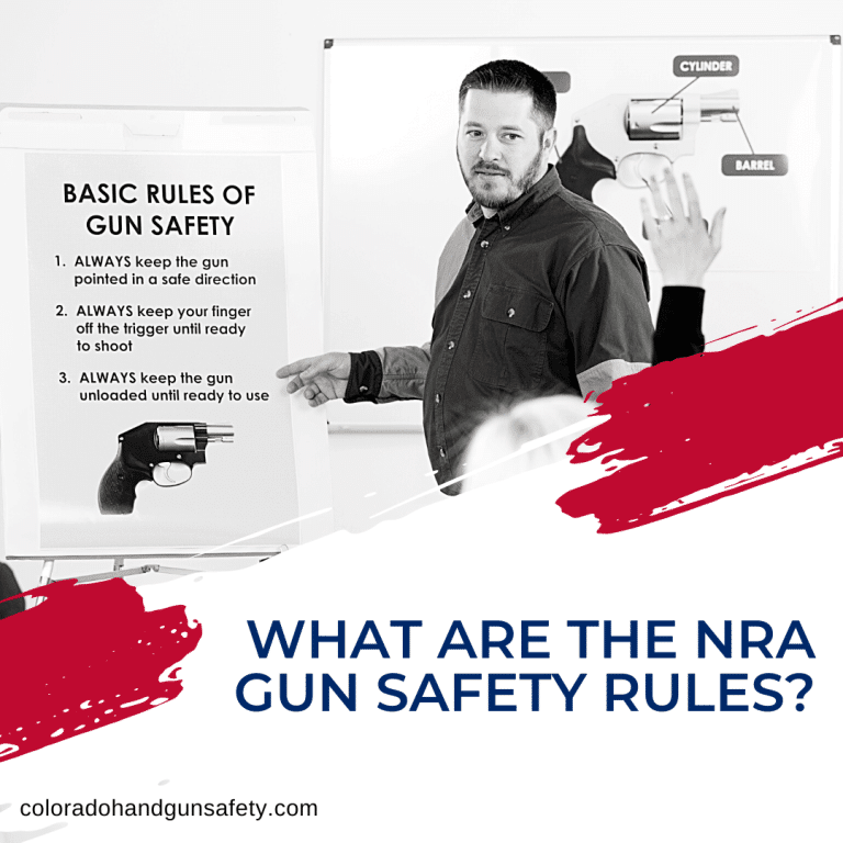 What are the NRA Gun Safety Rules? Colorado Handgun Safety