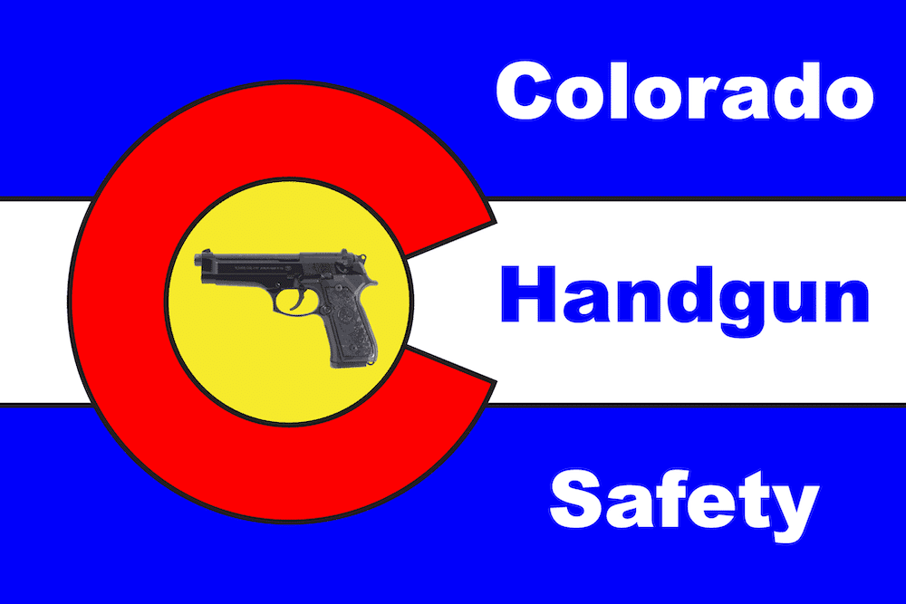 Colorado Handgun Safety logo